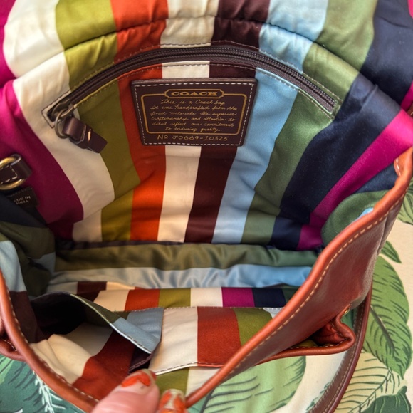 Coach 65th Anniversary Legacy Leather Whiskey Hippie Crossbody Bag 10325 - Picture 15 of 15